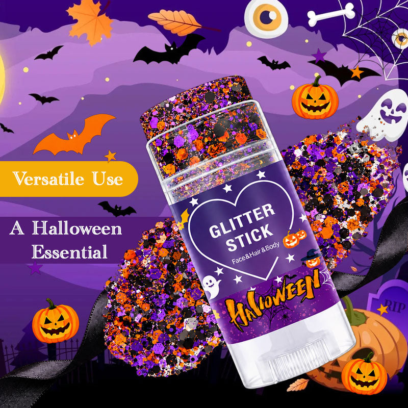 Long-lasting Halloween glitter that stays on all night