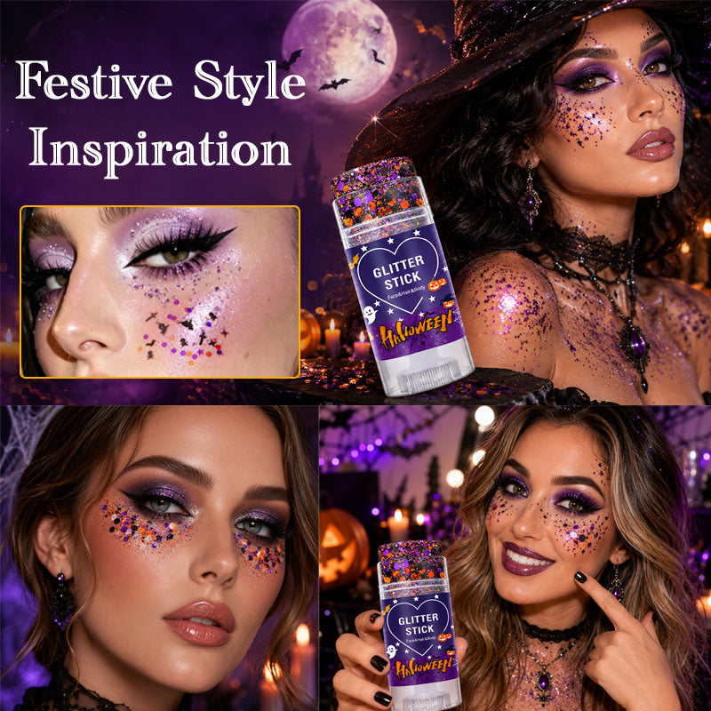 Hypoallergenic glitter stick formula - Perfect for parties
